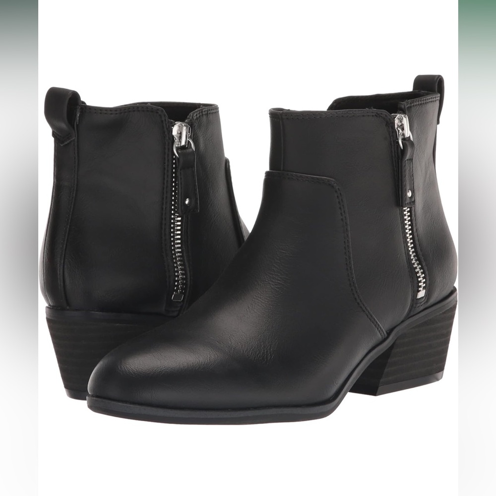 Dr. Scholl's Women's Black Lawless Leather Ankle Boot NWT